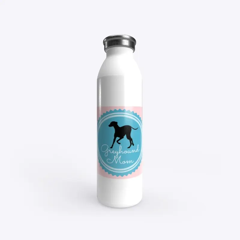 Greyhound Mom Drinkware, Stickers