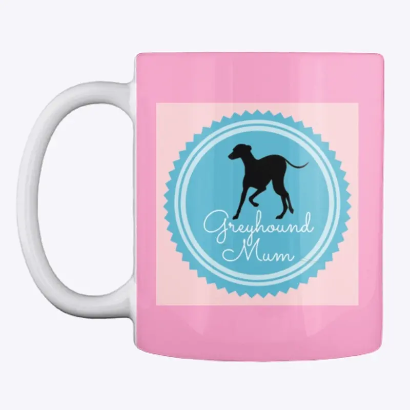 Greyhound MUM Drinkware, Stickers