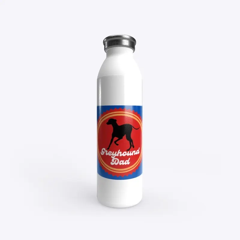 Greyhound Dad Drinkware, Stickers